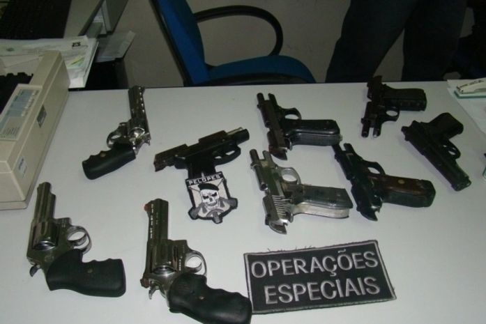 Mais de 200 armas sumiram do Fórum de Arapiraca e voltaram ás ruas