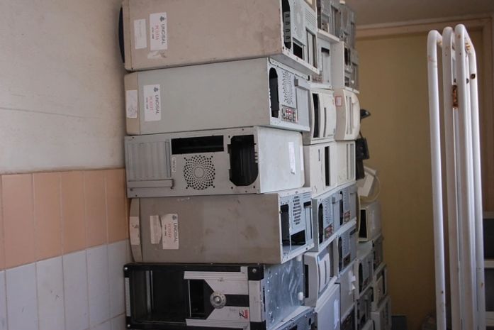 Equipamentos para serem reciclados