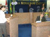 Vereadora usou a tribuna para realizar ser discuso