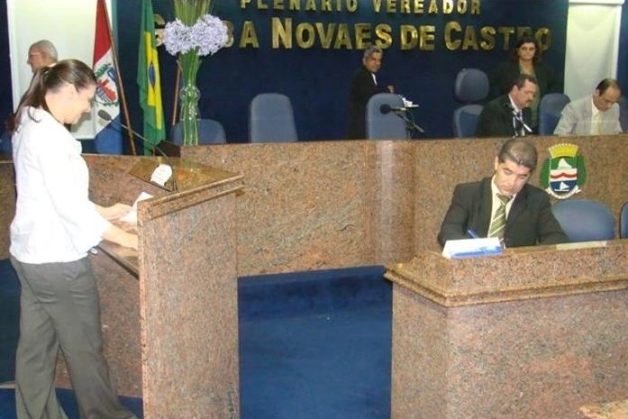 Vereadora usou a tribuna para realizar ser discuso