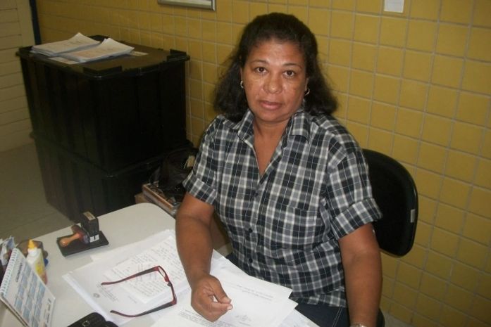 Mária Quitéria(Diretora Escola Estadual Prof. Mário Broad)