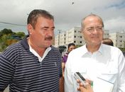 Prefeito Cícero Almeida e Renan Calheiros