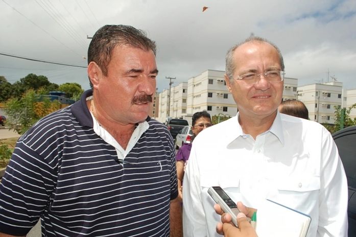 Prefeito Cícero Almeida e Renan Calheiros