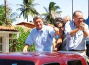 Téo e Renan juntos durante campanha em 2006