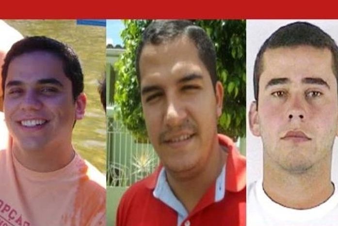 Eduardo Cavaltanti, Danilo Godoy e Jocelino Ramos.