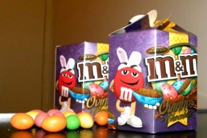 Ovinhos de Chocolate M&M’s (Páscoa light)