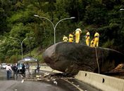 Rio: rocha de 600 t na Grajaú-Jacarepaguá deve ser implodida