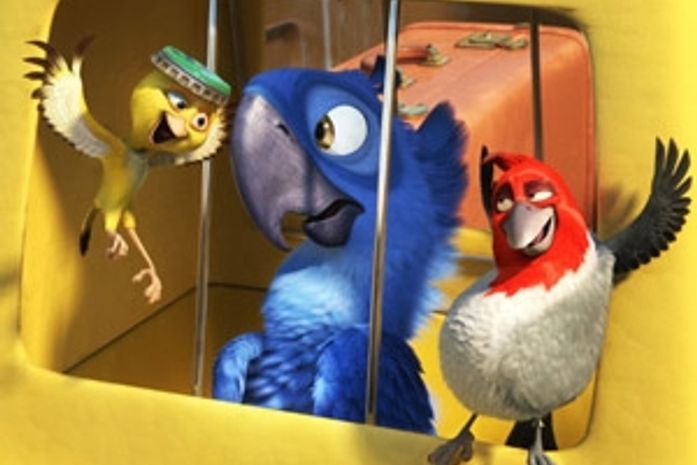 A animação 'Rio' já atraiu cerca de 4,2 milhões de
pessoas aos cinemas 