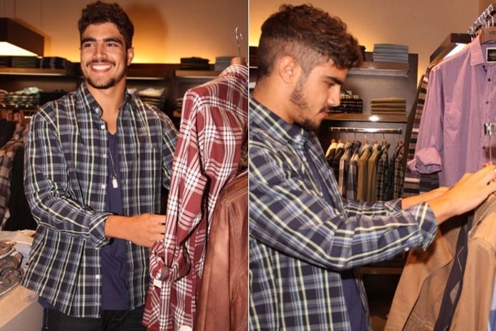 Caio Castro explica corte de cabelo: “Acordei, olhei e raspei”