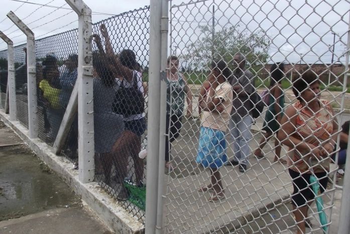 Familiares protestam