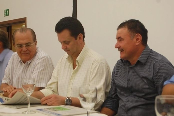 João Lyra, Gilberto Kassab e Cícero Almeida