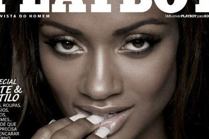 Bumbum da ex-BBB Jaque é censurado em capa alternativa da ‘Playboy’