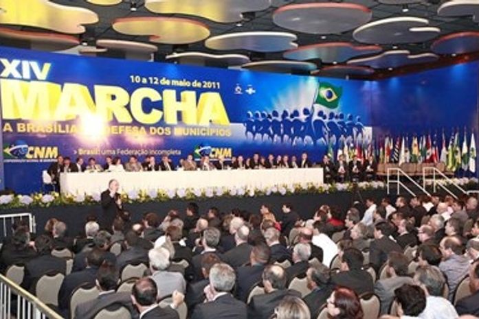 Saúde.royalties e restos a pagar são temas da Marcha em defesa dos Municípios