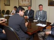 Eletrobras: Ministro Edson Lobão recebe bancada alagoana