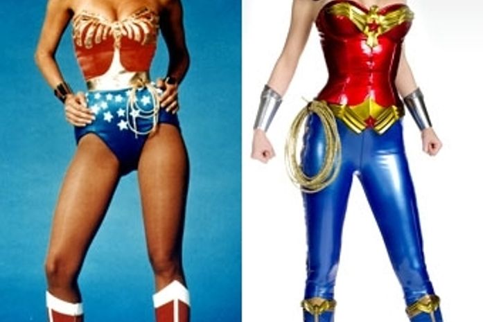 Lynda Carter (1975) e Adrianne Palicki (2011)