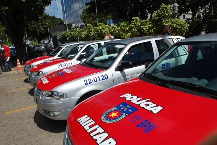 Viaturas da Polícia Militar 
