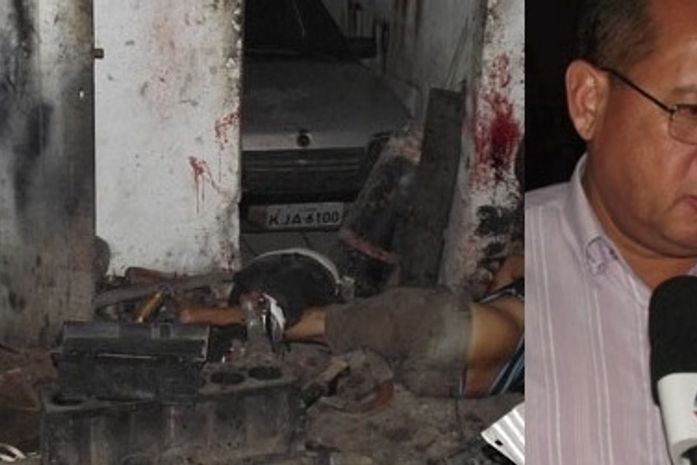 Quatro mortos e um ferido dentro de oficina em Arapiraca