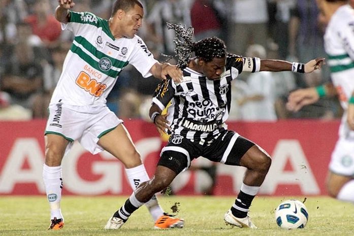 Coritiba domina mas não sai do empate com o Ceará na semi da Copa do Brasil