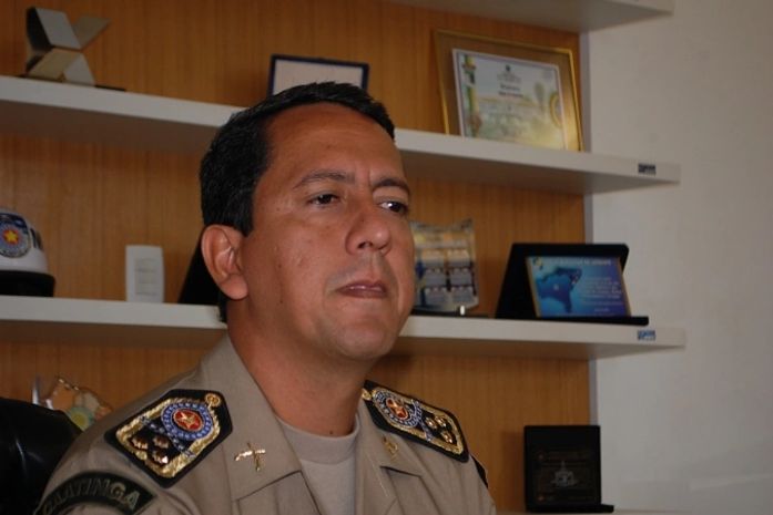 Comandante da PM Luciano Silva
