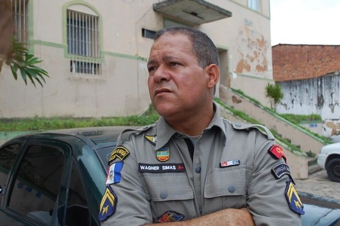 Presidente da Associação dos Praças (Aspra), cabo Wagner Simas