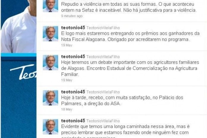 Twitter : governador classifica como inaceitável invasão à Sefaz