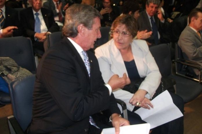 Fernando Collor e Célia Rocha