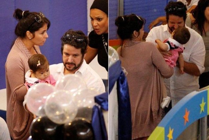 Giovanna Antonelli e Murilo Benício comemoram o aniversário do filho