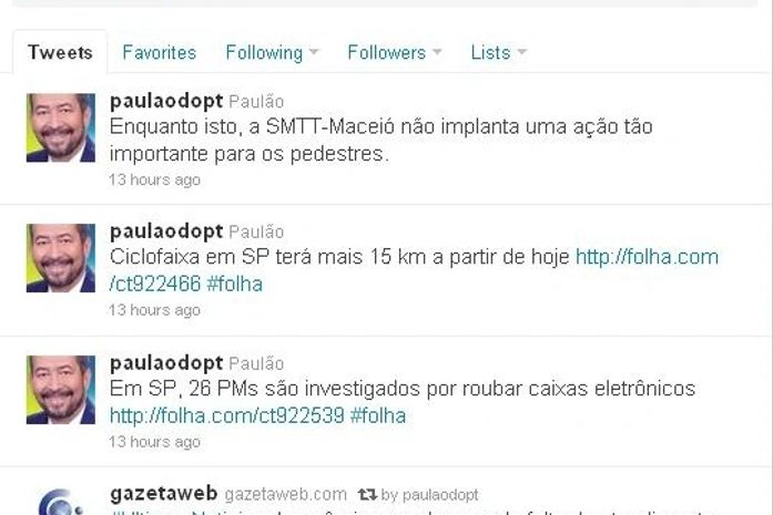 Ex-deputado critica gestão de “colega’ de partido no twitter