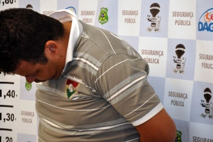 Aelex Fabiano foi preso em Chã Preta