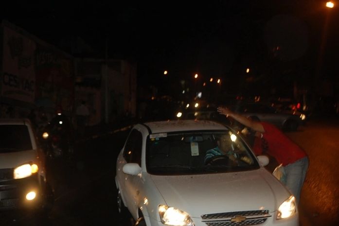 Trânsito ficou caótico no centro de Maceió 