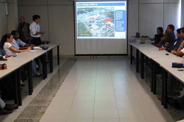 Câmara: membros da CEI da Braskem visitam a fábrica e colhem dados