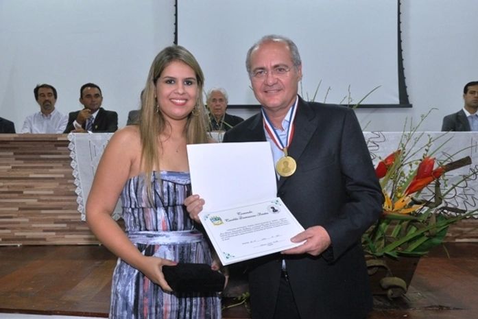 Renan é homenageado na cidade de Piranhas