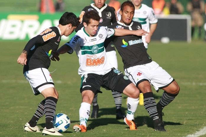 Vídeo:Em aperitivo da decisão da Copa do Brasil, Coritiba goleia o Vasco
