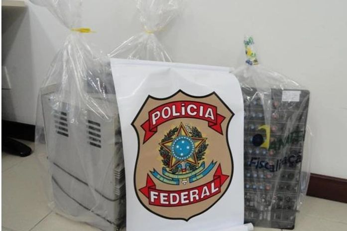 Material apreendido pela PF