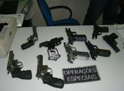 Em dois meses, campanha de desarmamento recolhe 9.160 armas