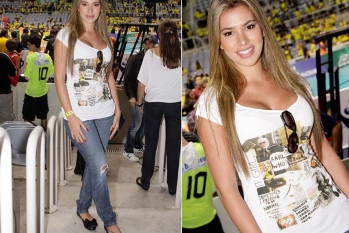 Assessoria da ex-BBB Adriana nega cachê de R$ 200 mil para ensaio nu
