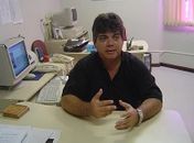 Promotor Delfino Costa Neto reclama da violência na Gruta