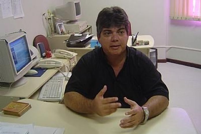 Promotor Delfino Costa Neto reclama da violência na Gruta