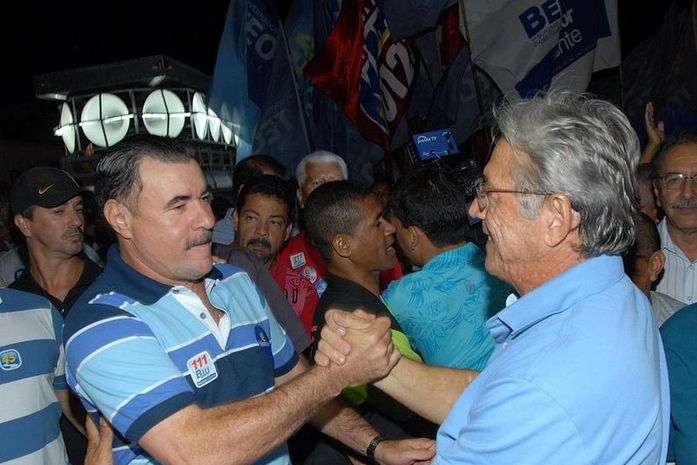 Governador Teotonio Viela Filho e Cícero Almeida