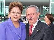 Dilma e Benedito de Lira