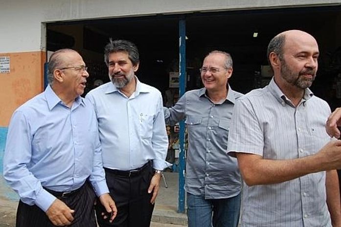 Padilha, Raupp, Renan e Augusto César em Marechal Deodoro