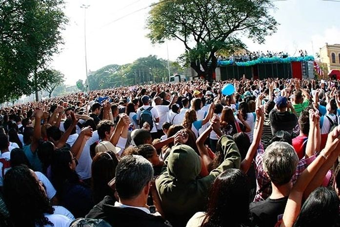 Marcha para Jesus reúne 5 milhões de fiéis, dizem organizadores