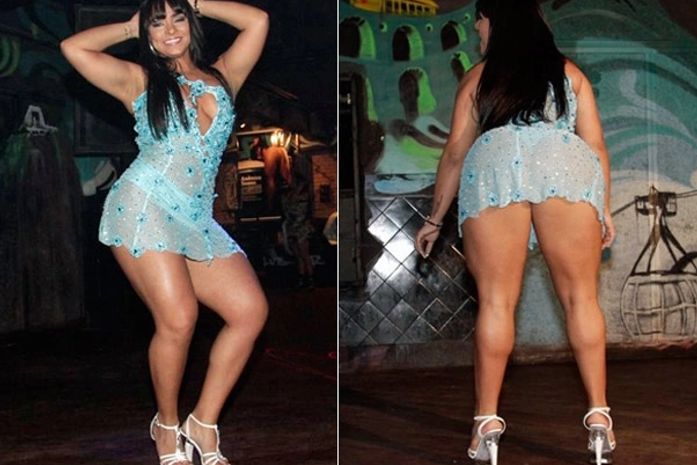 'Foi a revista que menos usou photoshop', diz mulher Melancia