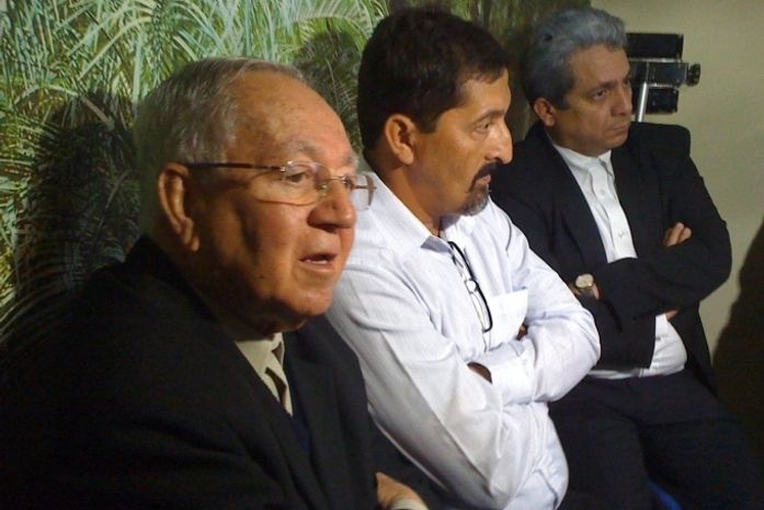 Mosenhor Luiz, Padre Edilson e Monsenhor Raimundo