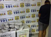 PRF apreende mais de 17 quilos de maconha em ônibus na rodovia BR 101