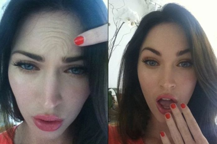 Megan Fox: caras e bocas para provar que não usa botox