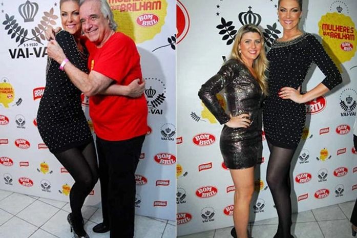 Pose destaca diferença de altura entre Ana Hickmann e Iris