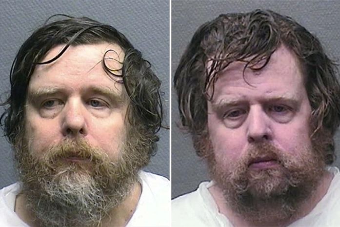 Os gêmeos Edwin e Edward Berndt em foto divulgada pelo Departamento de Polícia de Houston, no Texas