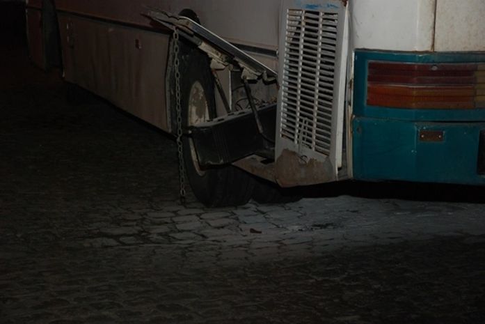 Princípio de incêndio em ônibus do Transporte Escolar da Rede Estadual