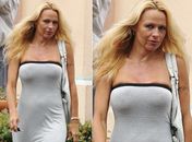 Sem maquiagem, Pamela Anderson mostra que o tempo passa para todos